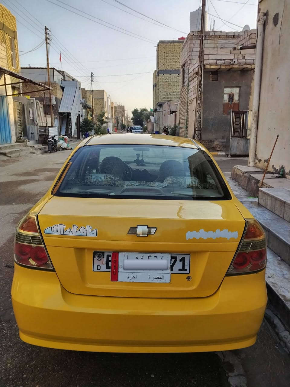 افيو خليجي شركه عامه ٢٠١١
جاهزه سياره كير ومكينه حاويه كفاله حداديه طخم تواير جدد (ضفيره جديده توني شاده عوزه تلحيضات كرهبائياته) سياره مال جناي باتري جديد عنبار جديد باور جديد مكفوله من العيب الشرعي والضربه القويه مصبوغه عام جماليه. بسمي سياره سنويته بعدهي مامنتهيه رقم نكليزي بصره مامستلمه.. 
سياره بيع او مراوس خصوصي 
سعره _ ٦٠ بيه مجال قليل 
عنوان _ناصريه مركز 
***********
