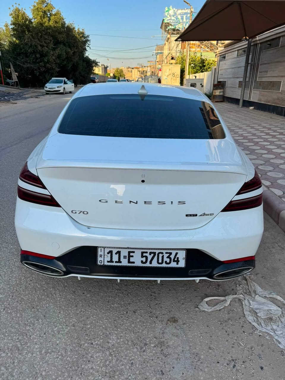 السلام عليكم
جنسس G70 2022
المكينة V6 3.3 توين تيربو AWD
المواصفات فول عدا البنوراما
دواخل لون جملي
حادثها قطعتين من امريكا موضح بالصور ورقم الشاصي وبيها بارد بالجاملغ بالعراق
كذالك مكاني بابل الحلة
رقم التلفون ***********
السعر 225$
