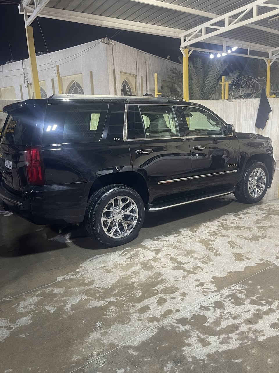 تاهو ٢٠١٥ LTZ خليجي فول عدى البصمه السعر ٣١٥ رقم بغداد بيها فقط بارد بلباب داخل قرميد الاتصال ***********للعلم مغلفه BBF
