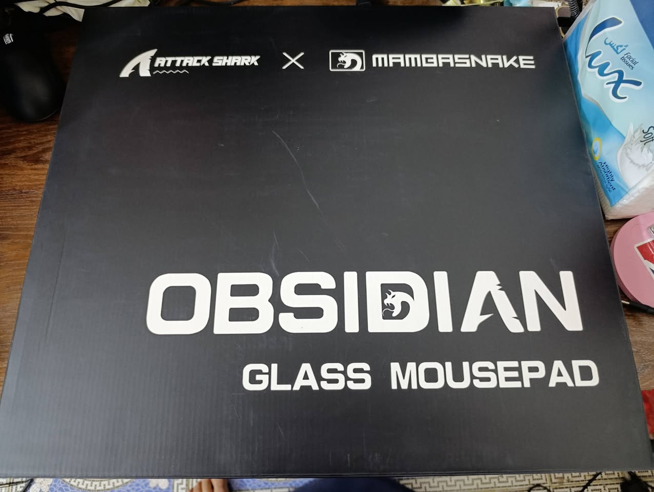السلام عليكم
ماوس باد زجاجية attack shark obsidian glass mousepad استخدام بسيط وياها arm sleeve هدية
ب 55 الف
ماوس Logitech g303 shroud edition نسخة شراود الخاصة ويا ملحقات الي بالصوره نظيف ما بي مشاكل السعر 65 الف ما ويا الكارتون

دنگل vgn 4k جديد مفحوص سعر الواحد 15 الف
توصيل متوفر


**إذا كنت صاحب هذا الإعلان وتريد حذفه لأي سبب، رجاءا أرسل رسالة إلى الدعم الفني**