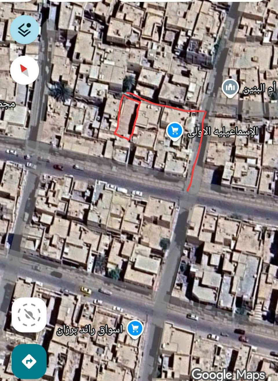 قطعه طابو صرف ١٥٠متر منطقة الحضر بشارع عمر فليح والمجمعات قرب الاسماعيليه الاولى كلش قريبه 
بنص السوك مثل ماموضح بالصور
داخل فرع زغير وصبابه
منطقه مرغوبه بناسها وهادئه
وقريبه لفلكة البيطره
السعر ١٥٠ وبيه مجال
***********
