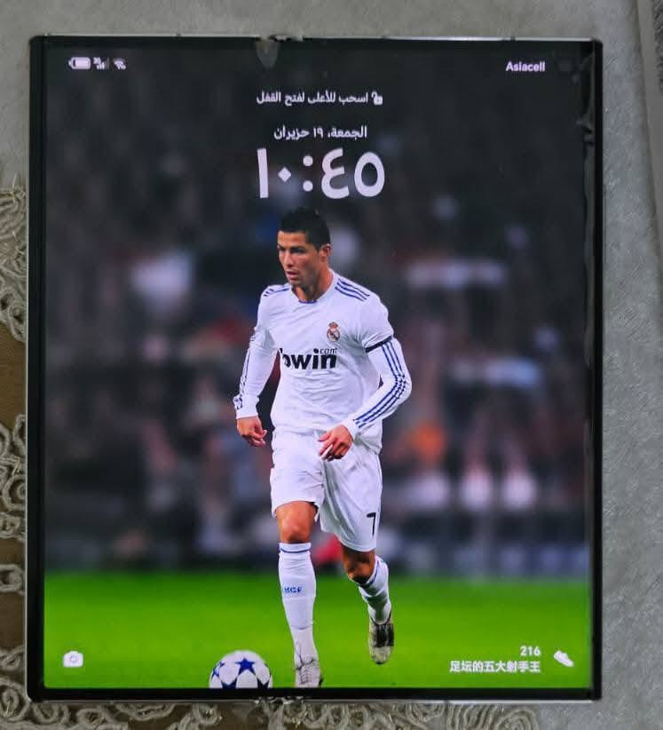 للبيع
Honor V Purse 512GB / 16GB RAM 📱 لون أبيض 📦 مع الكارتون ✅ شاشة ومفصل سليم ✅ نسخة 512GB ✅ RAM 16GB (8+8 Turbo) ✅ Snapdragon 778G ✅  📍 الجهاز نظيف وشغال 100%


**إذا كنت صاحب هذا الإعلان وتريد حذفه لأي سبب، رجاءا أرسل رسالة إلى الدعم الفني**