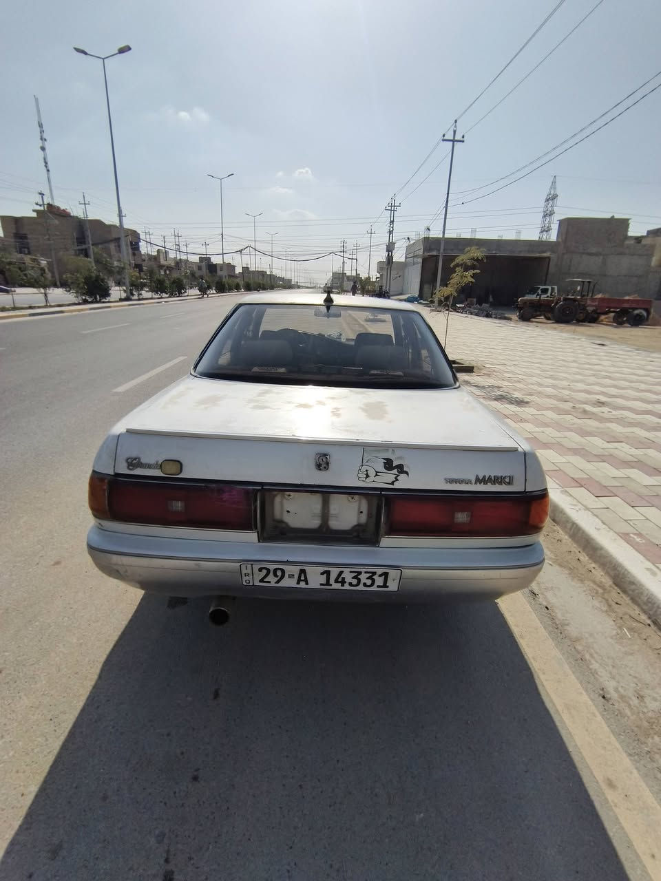 سلام عليكم
مارك 2 عضم
6 سلندر 
1991 
محرك ونجي وكير في حالة جيدة 
التبريد فقط محتاج غاز 
مكانها كربلاء 
بيع فقط تحويل 
للتواصل 
***********
