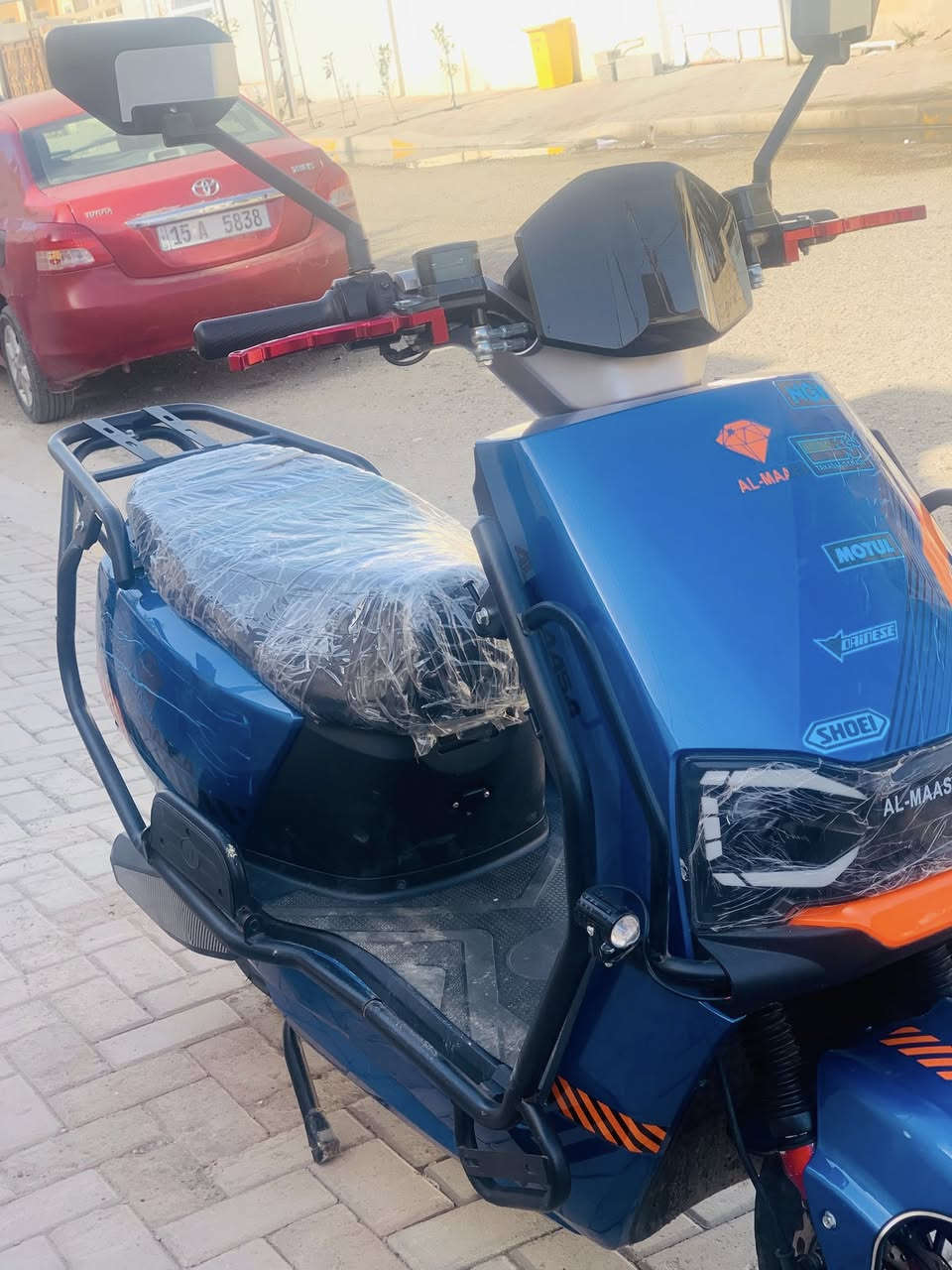 ملاحظة شباب مكلف بالنشر
سلام عليكم ماطور شحن للبيع نوع دبدوب من شركة الماسة موديل 25 مكفول كفاله عامة من كل شي بطاريات 🔋 شرط الفحص تفحص يلة تأخذ لون مميز جداً كهربائيات كلها شغالة بلوتوث كامل مكمل تايرات جدد يرجع بك الماطور شخط مابي جديد بعدة مستخدم شي قليل السعر 675وبي مجال كلش كلش قليل المكان الأنبار الرمادي الرقم ***********
