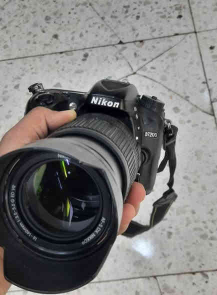 سلام عليكم كامره نيكون 7200 واي فاي بلوتوث نظافه  اخت الجديد  كامل ملحقات الاصليه عدسه قبق عدسه 18140شاحنه بطاريه حزام كتف جنطه يوجد توصيل جميع المحافظات العراق اتصال وتساب ***********
