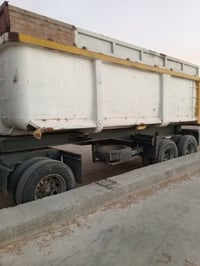 مقطوره حوضيه • جاهزه للعمل • شاصي مكفول