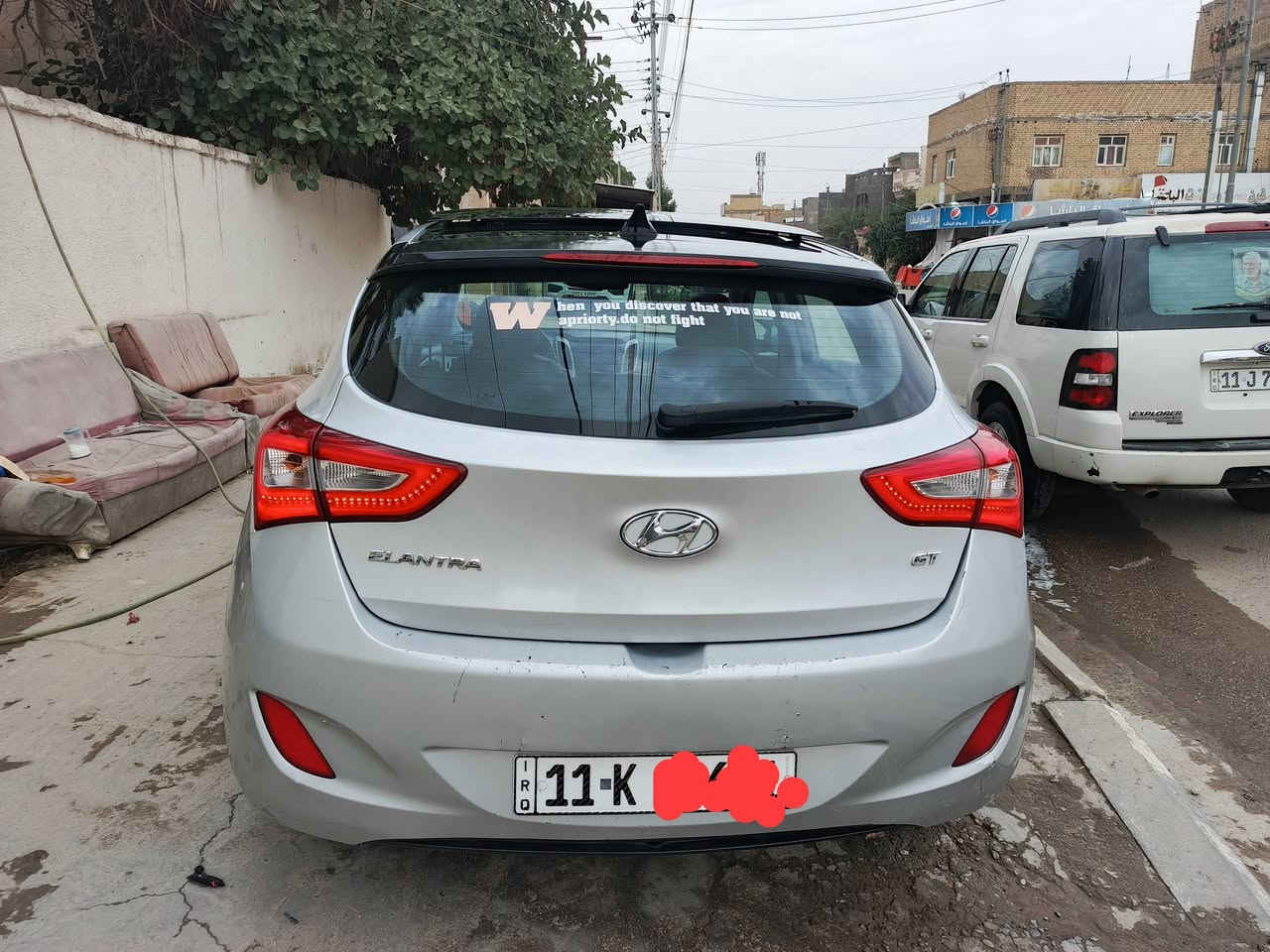 سلام عليكم الانتره موديل ١٦ ماشيه ١٤٠مكينه ٢٠٠٠ سياره جديده فول مواصفات GTمكان سياره الناصريه رقم بغداد حره  112 سعر بيه مجال حق جيه ***********
 مركز المدينه الشعله 
حادث طرف بنيد جاملغ صبغ الامامي الأيسر
