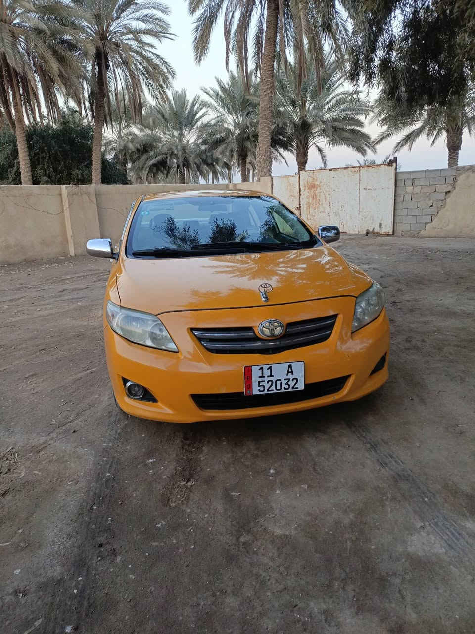 كورلا موديل ٢٠٠٨
سياره وارد خليجي 
سياره رقم بغداد انكليزي بأسمي 
سياره مكفوله بيهه بارد بالباب الخلفي عكس السايق 
مكينه وكير مكفولات مامفتوحات عل وضع الشركه 
سياره مسويلهه ادامه كامله للصدر قبل ١٥ يوم
تخم تيار جديد سياره كبل للشارع 
استفسار
‏‪***********‬‏
