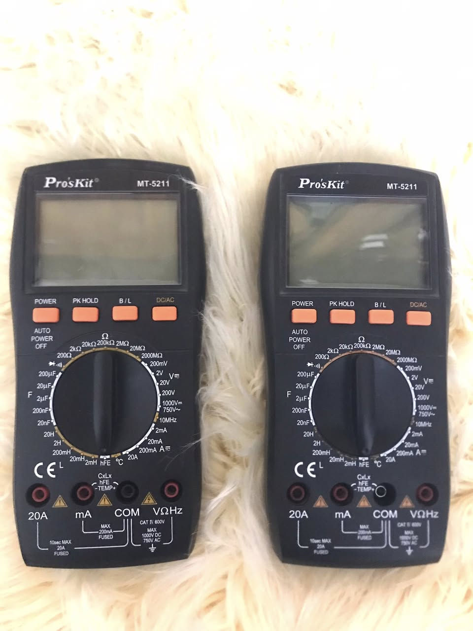 كلامب ميتر توتال الاصلي .
كلامب ميتر انجيكو الاصلي.
اوميتر كهرباء توتال.
اوميتر proskit .
اوميتر انالوك proskit.


**إذا كنت صاحب هذا الإعلان وتريد حذفه لأي سبب، رجاءا أرسل رسالة إلى الدعم الفني**