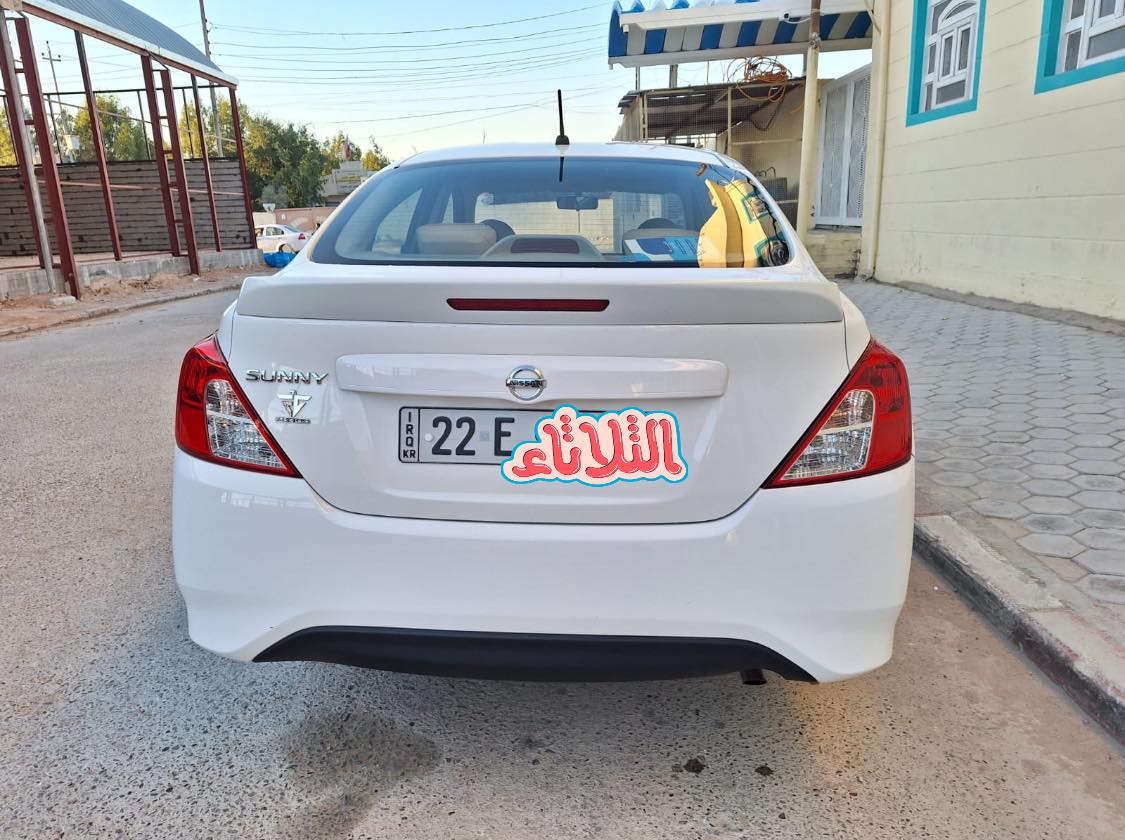 سلام عليكم نيسان صني 2025 مكفوله اربيل انكليزي ماشيه 28السعر 122وبيه مجال للستفسار ***********
