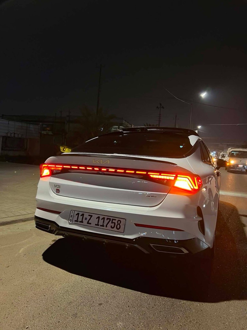 كيا k5 جيتي لاين 2024
السيارة أبيض داخل احمر 

بانوراما 

بصمة 

تدفئة كشنات 

محرك  1600 تيربو 

كشنات كهرباء 

رادار أمامي مع تحديد مسار  على الشوارع المخططة 

مع رادرات خلفية وجانبي 

شاشة كبيرة أبل كار بلي مع كامرة خلفية

لايت ٣ عدسات لد برتقالي  

السيارة أعلى فئة بالجيتي لاين 

السيارة بيه فقط بنيد ودعامية امامي صبغ بدون دواخل أو شاصي   السيارة جديدة جدا

رقم بغداد باسمنا   

السعر  192 بيهة مجال بسيط إنشا الله 

مكانها بغداد حي الإعلام 
*********** 
***********
