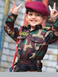 زي عسكري أطفال • مقاسات 5-12 • توصيل متوفر