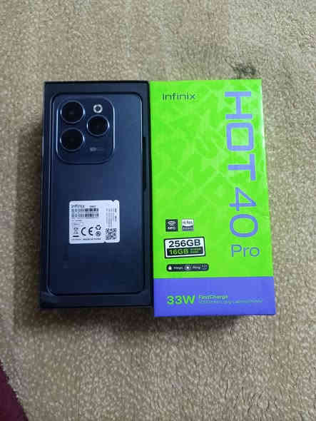 السلام عليكم مبايل للبيع Infinix HOT 40 PRO ذاكرته 256 والعشوائيه 16 مبايل اخو الجديد استعمال قليل جدا غراضه كامله وبعدهن مامفتوحات السعر 175 وبي مجال بسيط العنوان كربلاء حي العسكري العابد للاستفسار خاص او على الرقم ***********
