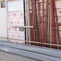 ابواب حديد المنيوم • طول ٣م • ٢ جينكو خفيف