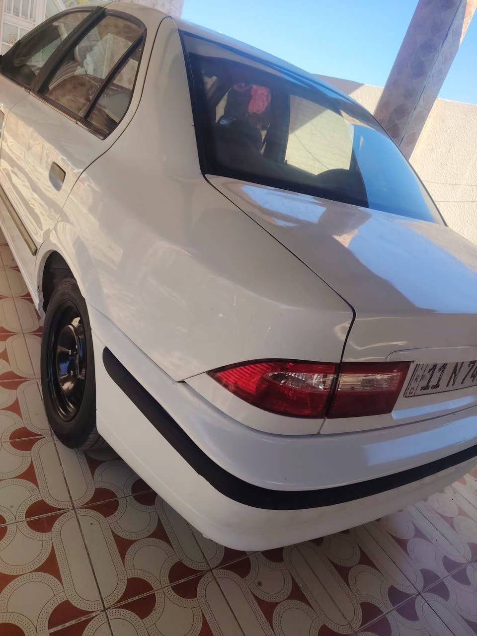 السلام عليكم
سمند موديل 12 كرستال رقم بغداد انكليزي مشروع وطني 
مكينة كير حدادية امامية خلفية 
كهربائيات كاملة
دوشمة جديدة
كفالة عامة ماعدا الي مأشر عليه بالصور
تخم تاير جديد
السعر 47 وبيه مجال 
مكاني واسط
***********
***********
