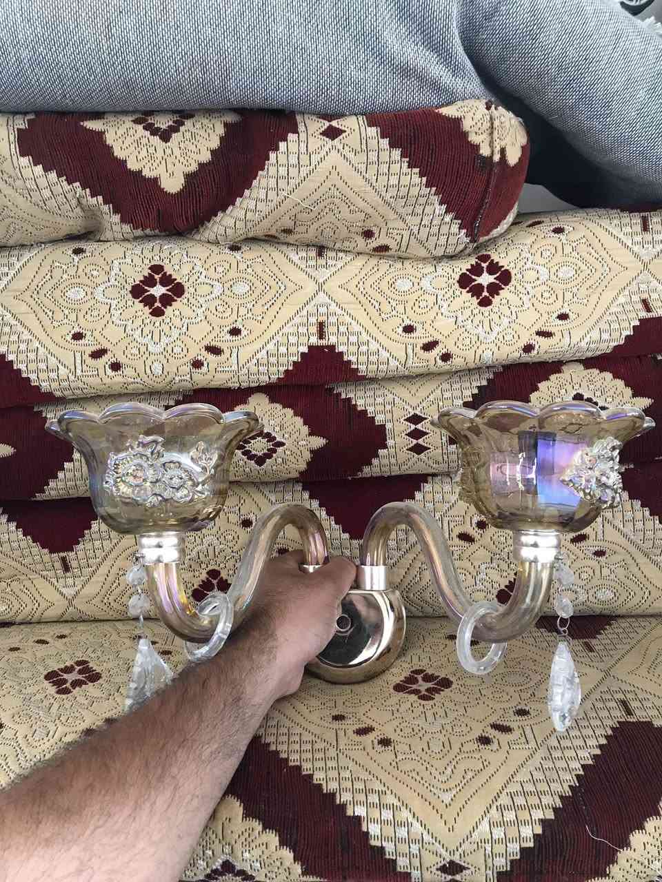 ثريات نضيفات مال بيت بس غيرت الديكور ونزلتهن للبيع 4قطع براكيت جداري سعرهن 30


**إذا كنت صاحب هذا الإعلان وتريد حذفه لأي سبب، رجاءا أرسل رسالة إلى الدعم الفني**