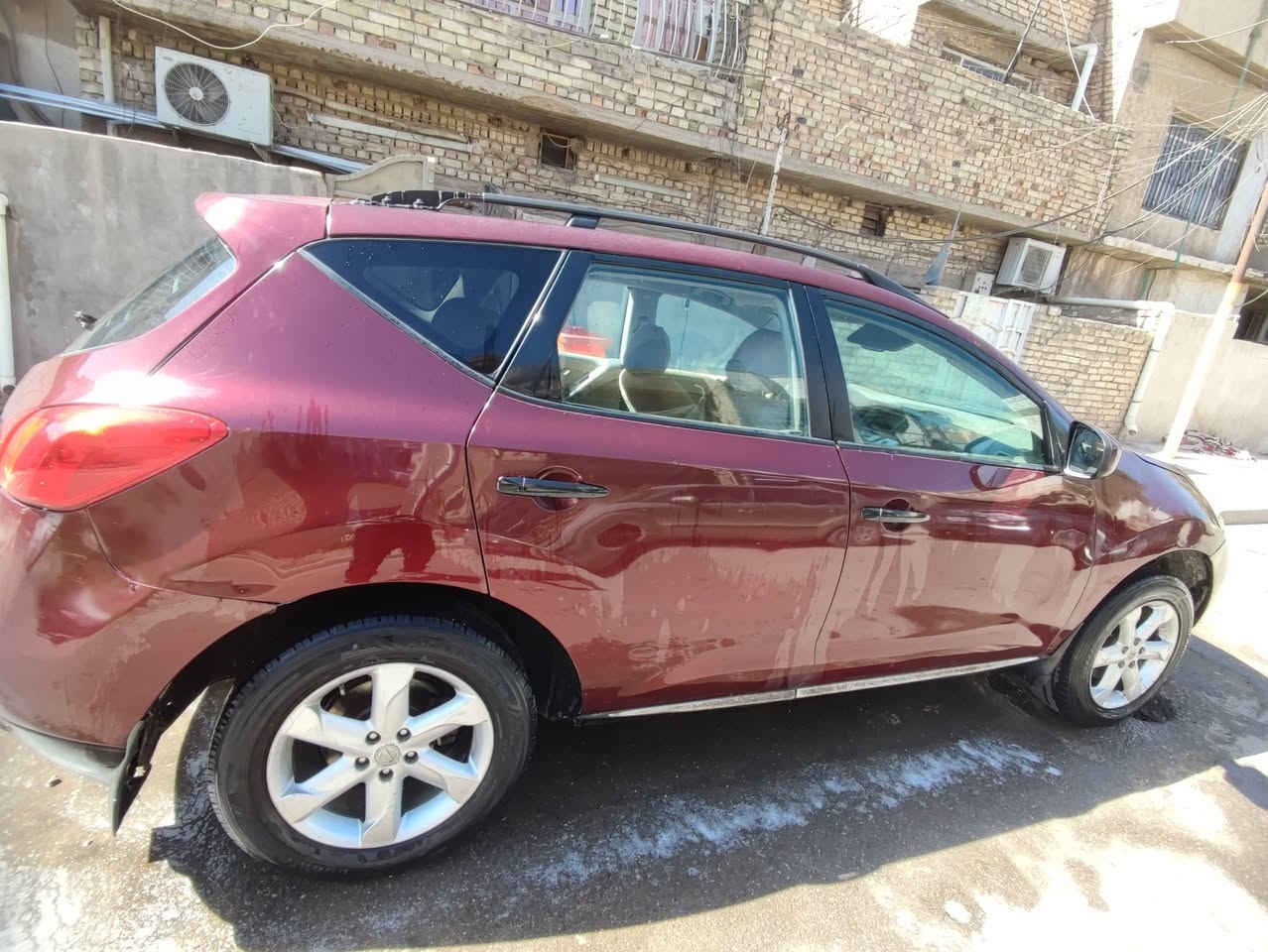 نيسان مورانو 2009 محورة كير ومحرك كامري 6 سلندر 3000
حدادية جديدة...تبريد شغال...لايت زنون
راعيها موجود بغداد شوكت متريد تحول يجيك علبصمة
تحتاج ترتيبات كهربائية وسنتر لوك السعر 55 وبيهه مجال مكاني الامين ***********
