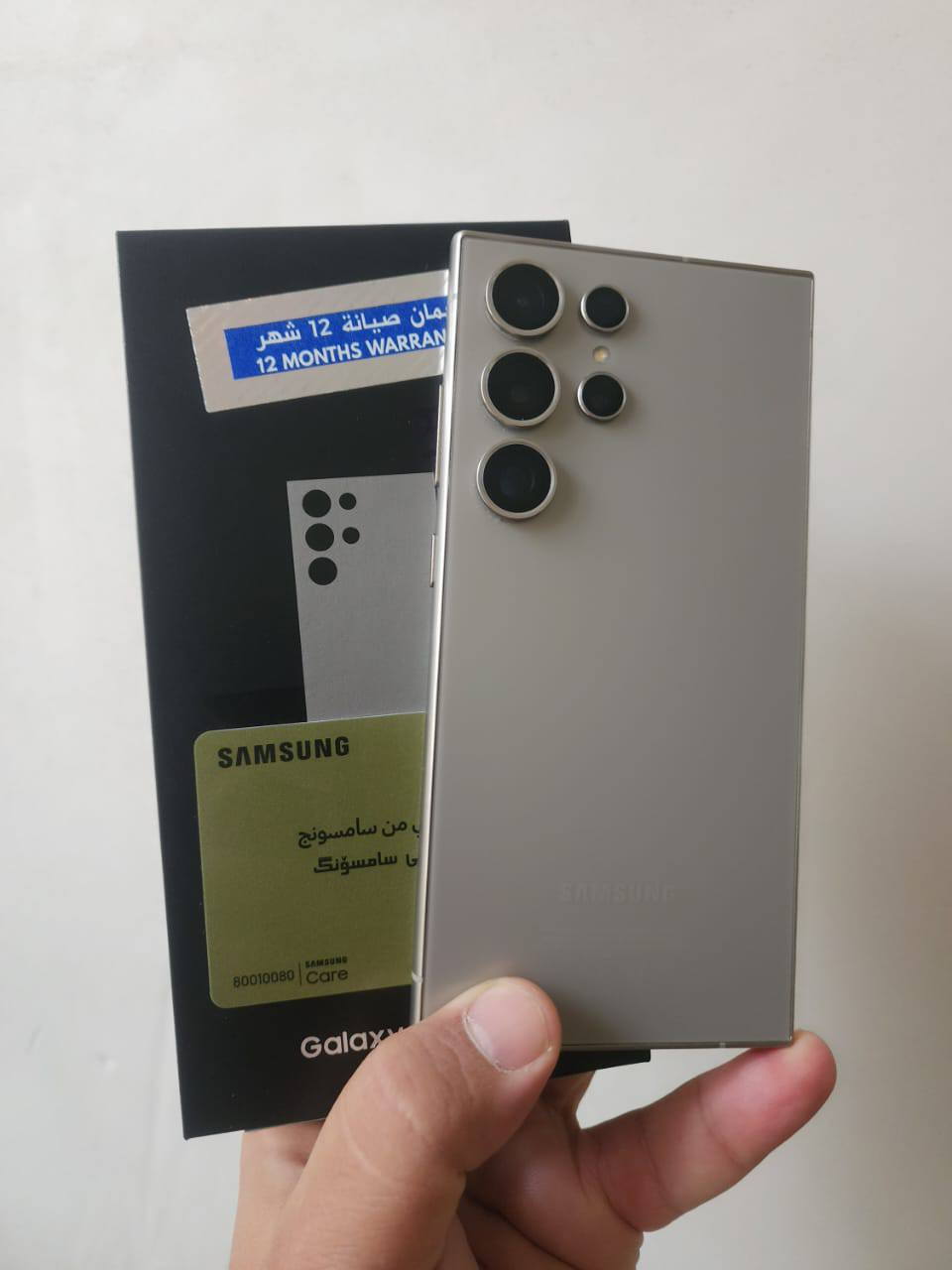 سامسونج اس 24 الترا ذاكره 512
ضمان الوطني مع كارت ضمان الشاشة 
استخدام قليل نظافه 100%
سعره مليون و 50 
مكاني بابل توصيل ماكو 
اتصال فقط ما موجود على نت 
***********
