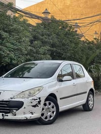 بيجو 307 موديل 2006  رقم بغداد باسمي  الشواصي مكفوله  منظومة تبريد جدي...