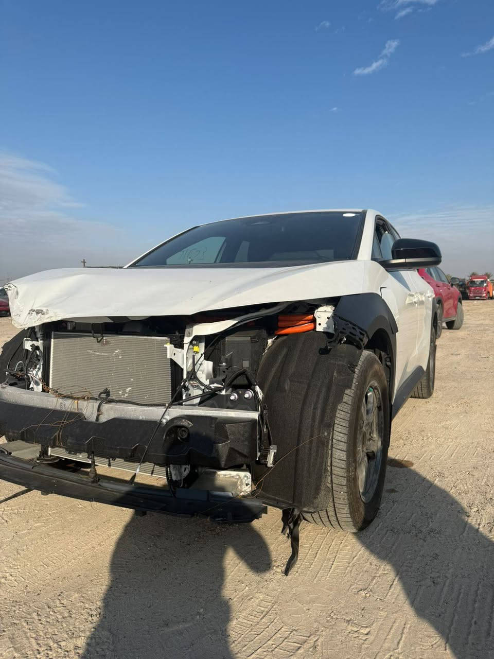 Bz4 تويوتا كهرباء موديل 2024 دخول جديد 
موجود قطع بداخلها جاملغ قطع من الدعاميه رادار ماسكات وباقي النواعم شغاله وماشيه بدون ايرباك 
السعر على وضعها 13500$ 
للتواصل.       ***********
