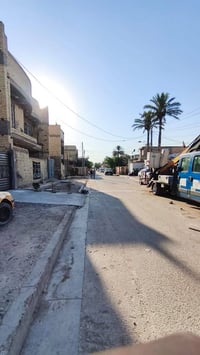 قطعه ارض ركن للبيع العنوان الزعفرانية قرب جامع الوليد   الامن الوطني م...