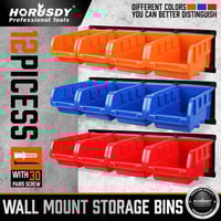 HORUSDY • ١٢ قطعة • بلاستك قوي