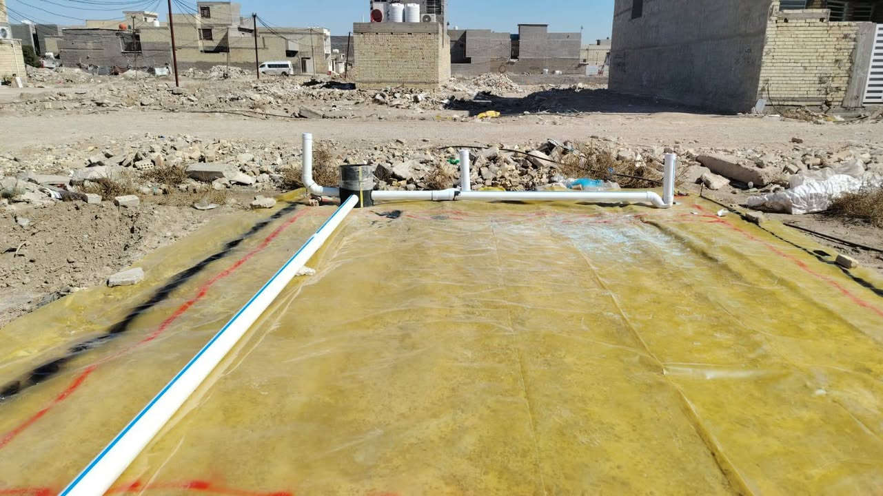 🫡السلام عليكم🫡موقع العمل حي جهاد    
جزء من اعمالنا تأسيس مجاري صحيات رفت ميكانيكي   ، اتمنى ان ينال اعجابكم،  للطلب والاستفسار مراسلة الصفحة او الاتصال على الرقم  التالي:عبدالله الكهربائي ***********
