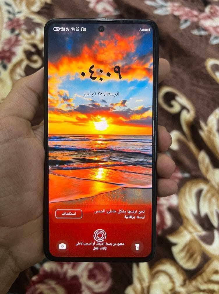 Tecno Camon 20 Pro 5G
الحالة: مستعمل نظيف

💎 الشاشة: AMOLED حجم 6.67 إنچ – 120Hz

⚡ الأداء: سريع ومناسب للألعاب والاستخدام اليومي

📸 الكاميرا: ممتازة بالتصوير

بوبجي 90 فريم 

مكان نجف 

مراوس ايفون شعندك نزل جهاز جديد


**إذا كنت صاحب هذا الإعلان وتريد حذفه لأي سبب، رجاءا أرسل رسالة إلى الدعم الفني**