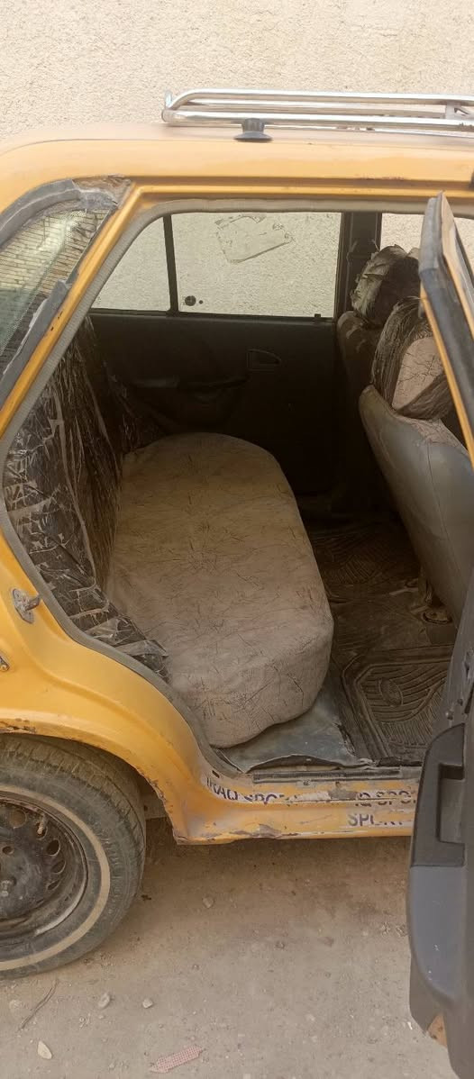 سلام عليكم سايبه مديل 14 رقم كربلاء انكليزي بسمي عليها غرامة 100 الف ول هيه تقريباً 140
السياره مكينه وكير خير من الله لاتنقيص ولا تبخير تبريد بس غاز لن قبل فتره عمرت لغودها ونزلت المكينه طار منها الغاز سيارة يرادلها شويه ترتيبات السعر 20 ماكاني كربلاء جامعة فرحه 
***********
سلام عليكم سايبه مديل 14 رقم كربلاء انكليزي بسمي عليها غرامة 100 الف ول هيه تقريباً 140

