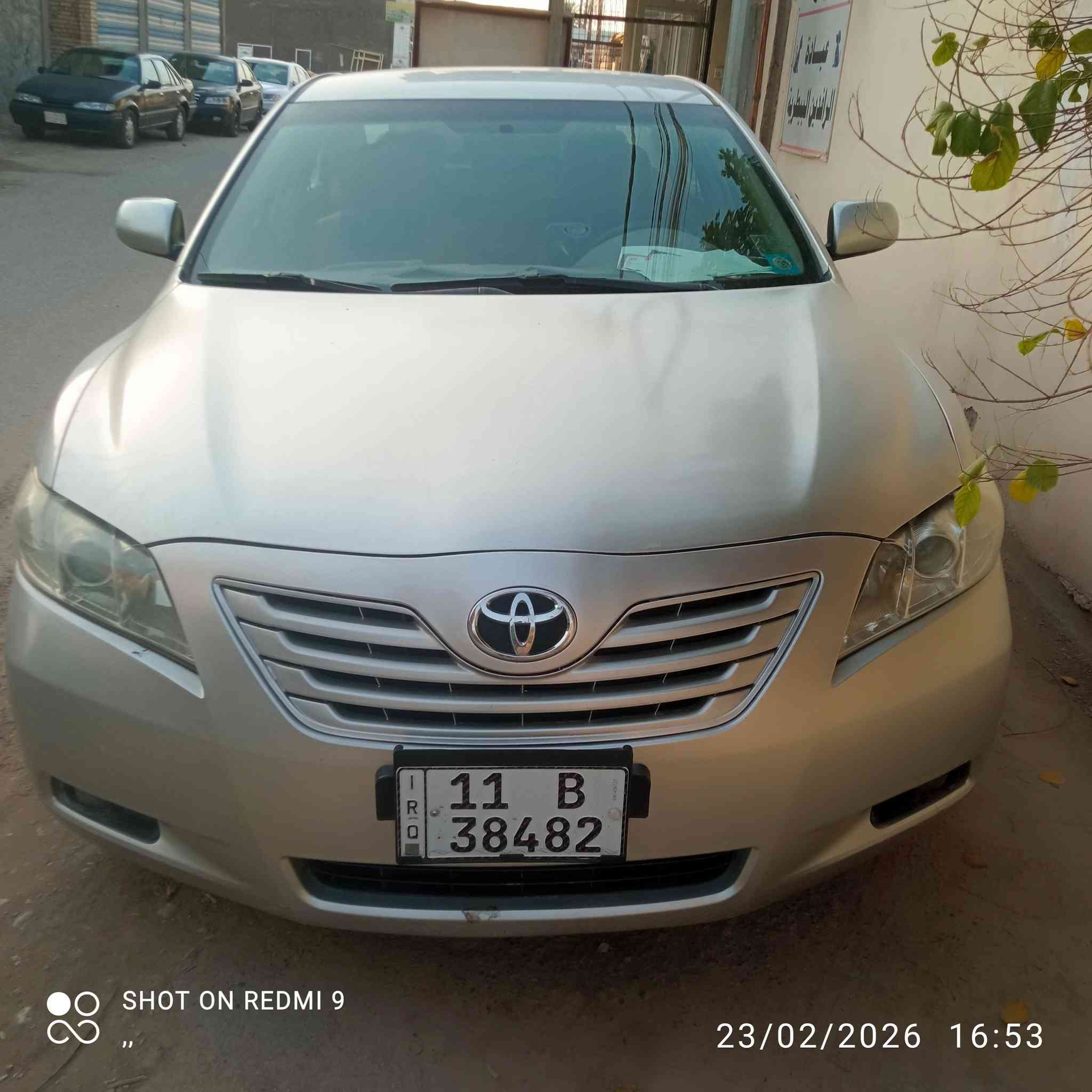 كامري 2008 خليجي 
لون سلفر
رقم بغداد  دولي
سنويه جديده نافذة لغاية 2030
گير و محرك بحالة جيدة
برده خلفيه
قطعتين تبريد
داخل صاج بلادي
مكاني بابل /حله/ ابو غرق
السعر 97
***********
اتصال.. واتس اب
