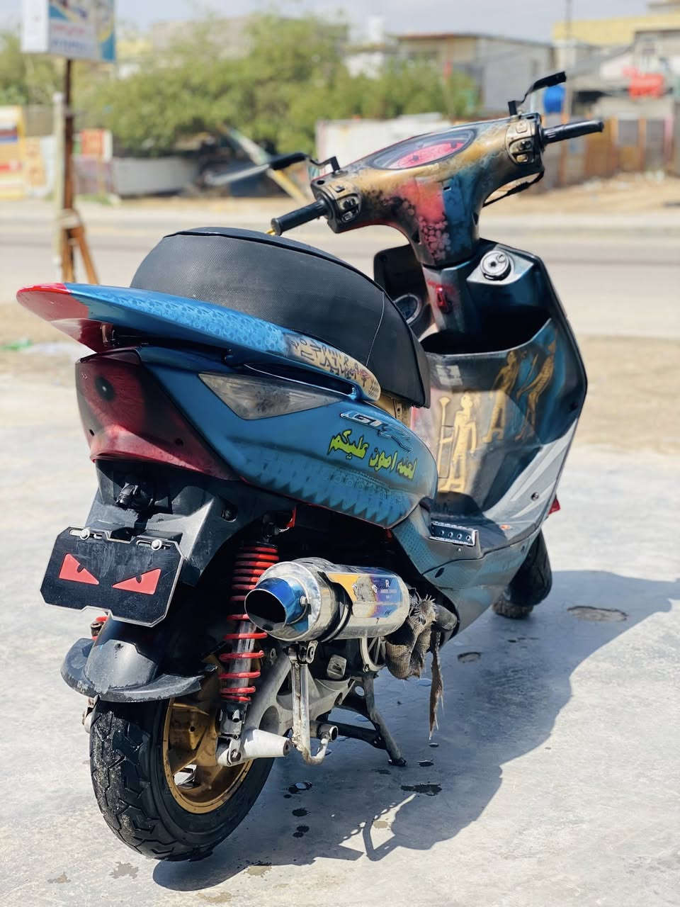 دراجه ثعلب موزوده من تاير لتاير بيه بوشه 63 عقل مبرمج مكينه مافتوحه سعر مليون بيه مجال حك جيه  0770 323 1853‬
