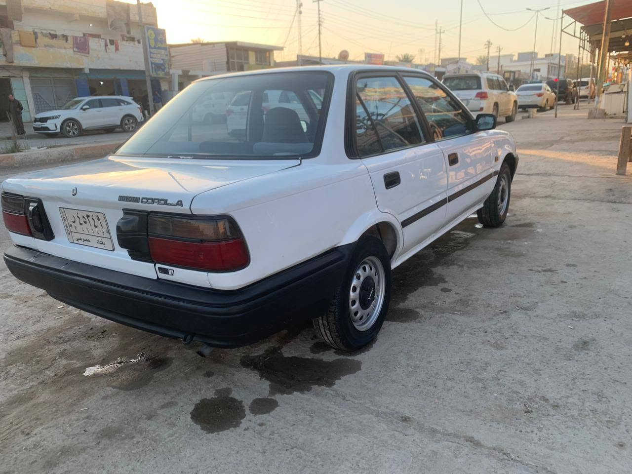 السلام عليكم كورلا ايسر بلادي موديل ٩٠ ٣ قطع صبغ نقص كمبريسر وحدادية تحويل مباشر داخل نظيف السعر ٤٥ مكاني سامراء للاستفسار ***********
