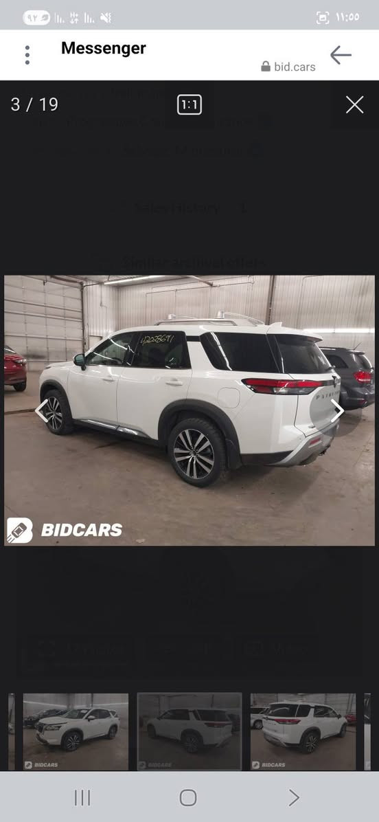 نيسان باثفيندر 2023
اعلى فئة
مواصفات بلاتينيوم بدون حادث بدون ايرباك
مغلف ppf رقم اربيل هزه جديدة و سنوية جديدة مع كتاب تضليل 
فور ويل
ماشي 70 الف كلم
واتساب *********** كركوك, العراق
