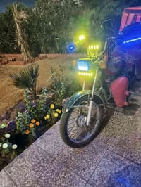 ايراني نامه محرك جديد دراجه ما عايزه شي كلشي شغال بيهه لايتات بك لايت ...