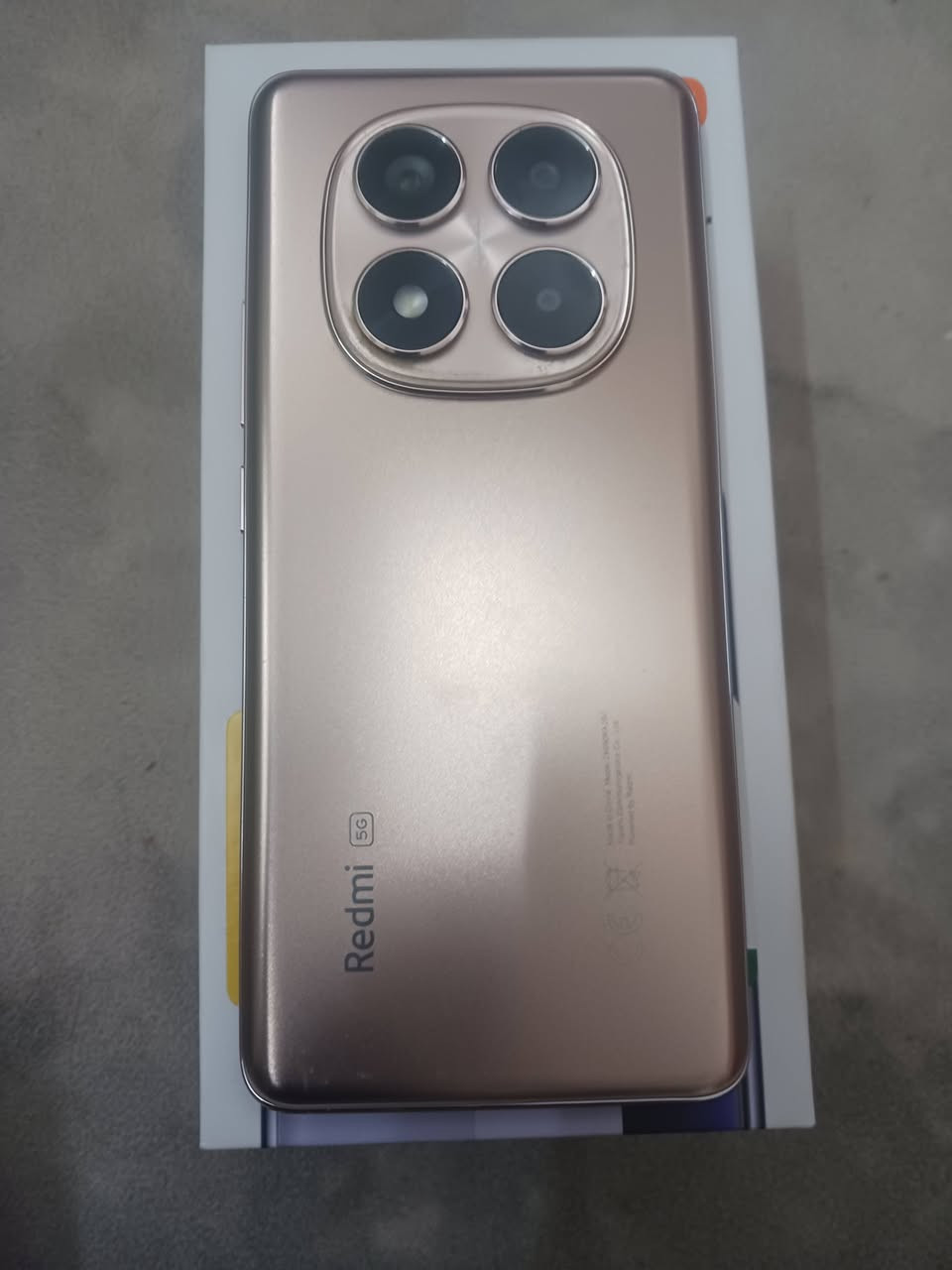 سلام عليكم  جهاز Redmi Note 14 Pro G5 جديد مستعمل قليل اقل الشهر شخط مابي كامل ملحقاته ذاكرته 512 والاستفسار *********** واتساب فقط
