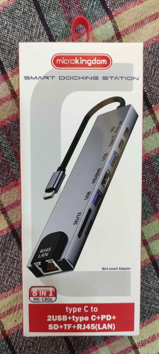 Hisemy USB C Hub,8 in 1 USB C Hub to HDMI 4K Adapter,USB C to Ethernet Adapter,Ethernet LAN Adapter,USB Hub Adapter 5Gbps,SD/TF Card Reader,78W Power Supply أربيل, العراق


**إذا كنت صاحب هذا الإعلان وتريد حذفه لأي سبب، رجاءا أرسل رسالة إلى الدعم الفني**