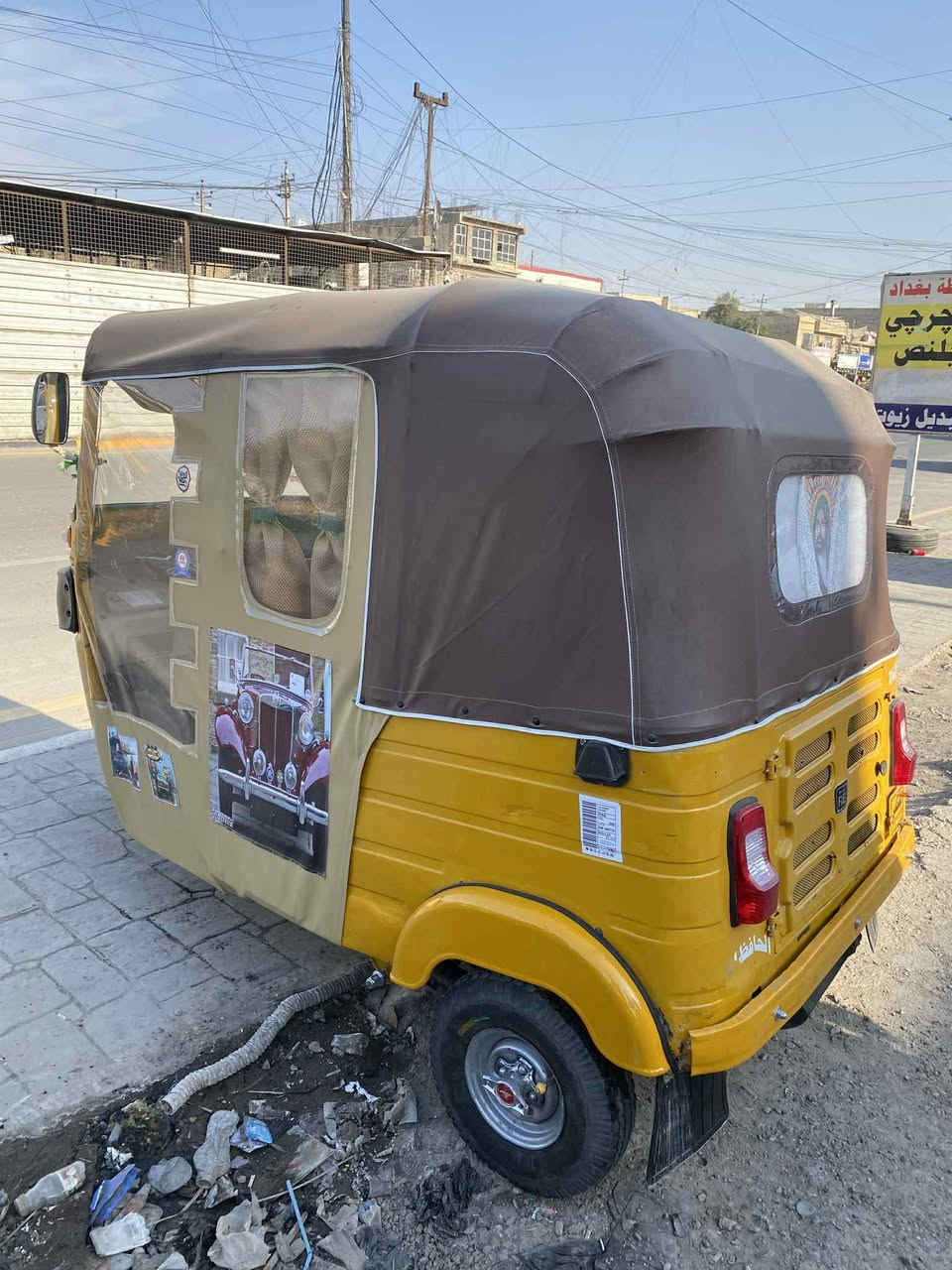 السلام عليكم ورحمه الله تكتك للبيع موديل 18 رقم وسنويه كربلاء ماكينه مال 20 رقم صاحبها ***********
