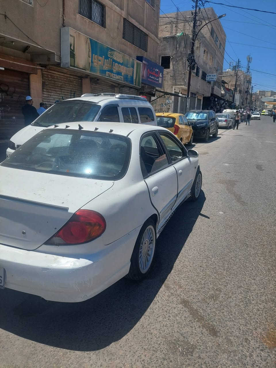 اول اشي نكسب الصلاة ع النبي
كيا سبكترا موديل ٢٠٠٠ للبيع 
متور ١٥٠٠ سي سي 
جير جيد 
اكسات جيد 
ميكانيك وكهربا بصلاة ع النبي 
مرخصه سنه كامله 
فحصها قصعات والبيع ع خالي قص قلبان 
كندشن حامي بارد شغال 
تنجيد جديد 
مري ضب+كهربا
جنط البينا 
السياره بصلاة ع النبي شغل وامشي 
مطلوب فيها ١٨٠٠ وفيها مجال للناس الغانمة 
0790909736


**إذا كنت صاحب هذا الإعلان وتريد حذفه لأي سبب، رجاءا أرسل رسالة إلى الدعم الفني**