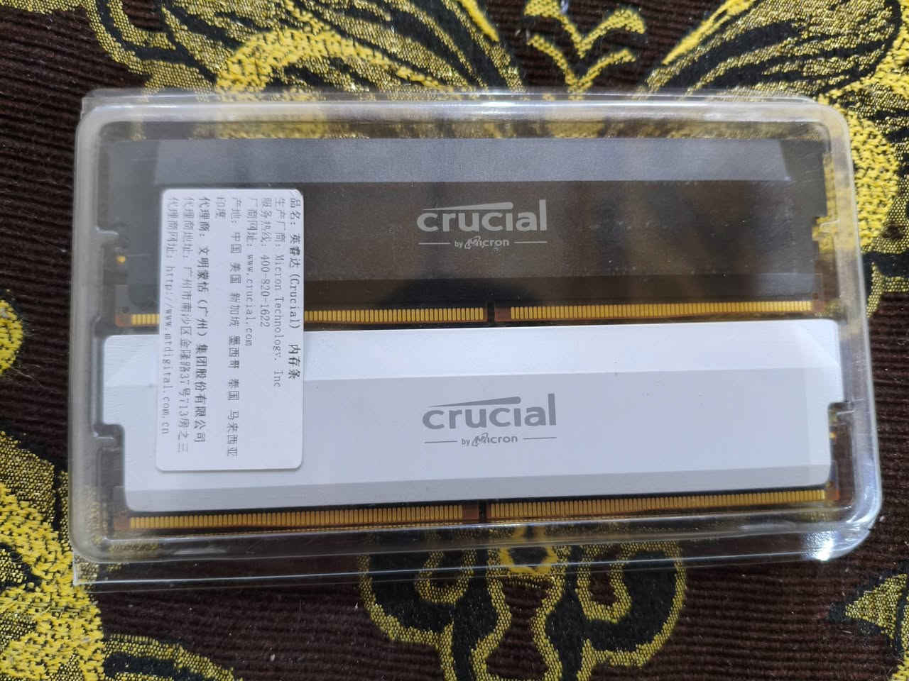 السلام عليكم رامات للبيع نفس المواصفات بس كل وحدة لون
16*2 DDR5 6000 MHZ CL36
القطعة ب200 قفل
مكاني موصل وعندي توصيل


**إذا كنت صاحب هذا الإعلان وتريد حذفه لأي سبب، رجاءا أرسل رسالة إلى الدعم الفني**