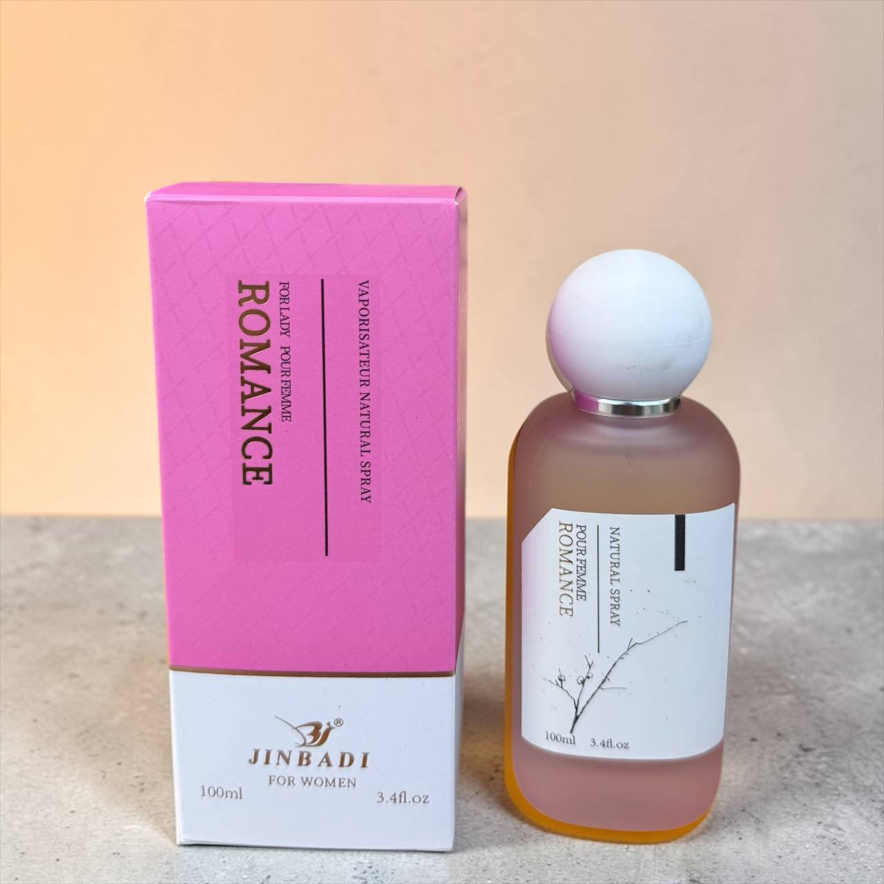 كماليات زيوني 

عطر "جينبادي رومانس" (Jinbadi Romance) النسائي بسعة 100 مل، وهو عطر يتميز برائحة الزهور المنعشة والرومانسية.  عطر اكثر من رائع 

توفر بـ 3 الوان 🌖💜

يوجد توصيل جميع محافضات العراق


**إذا كنت صاحب هذا الإعلان وتريد حذفه لأي سبب، رجاءا أرسل رسالة إلى الدعم الفني**