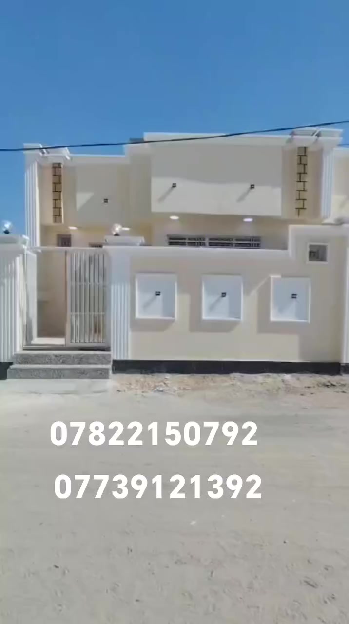 يالله
لمعرفه السعر اتصل 
دار لبيع 150متر بالبراكيه شارع المعمل مقابيل أسواق حسين الرماحي
البناء طابوق والاساس والسقف صب
يحتوي على ٢غرف نوم واستقبال وصاله ومطبخ
الاستفسار الاتصال
***********
***********
او مراجعة مكتب حيدر الزبيدي للعقار والمقاولات العامه بناء الدور والمحلات التجارية
عنوان المكتب بشارع المعمل قرب مدرسة الازدهار لبنات
