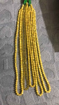 5 قطع 101 عدد الخرز بيعه وحده كلهن سعر الغرام 3 الاف 07733599766