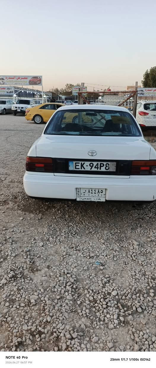 السلام عليكم سياره كورلا مديل 1993 سياره جاهزه مكينه كير جديد حداديه90%
بسمي عدي وكاله عامه ام الباركود
سياره تعميرها جديد  
مكاني نجف ابو صخير السعر 45 وبيهه مجال الطيبين
***********
