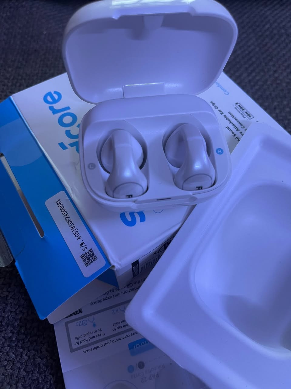 السلام عليكم
ايربود انكر ترجيه C30i جديده كبس بلستيكر
السعر 45


**إذا كنت صاحب هذا الإعلان وتريد حذفه لأي سبب، رجاءا أرسل رسالة إلى الدعم الفني**
