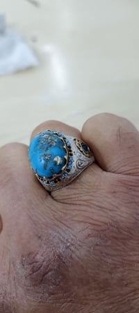 محبس فيروزي • اصلي • قياس ٢٢