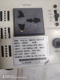 🔴شغال شرط الفحص 🔴 عاكس طاقة (Inverter) رقمي منزلي بقدرة 800 فولت أمبير...