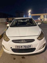 اكسنت موديل ١٤ بدون حادث صبغ بابين البصف السايق و مباوكين ع الجاملغ اث...