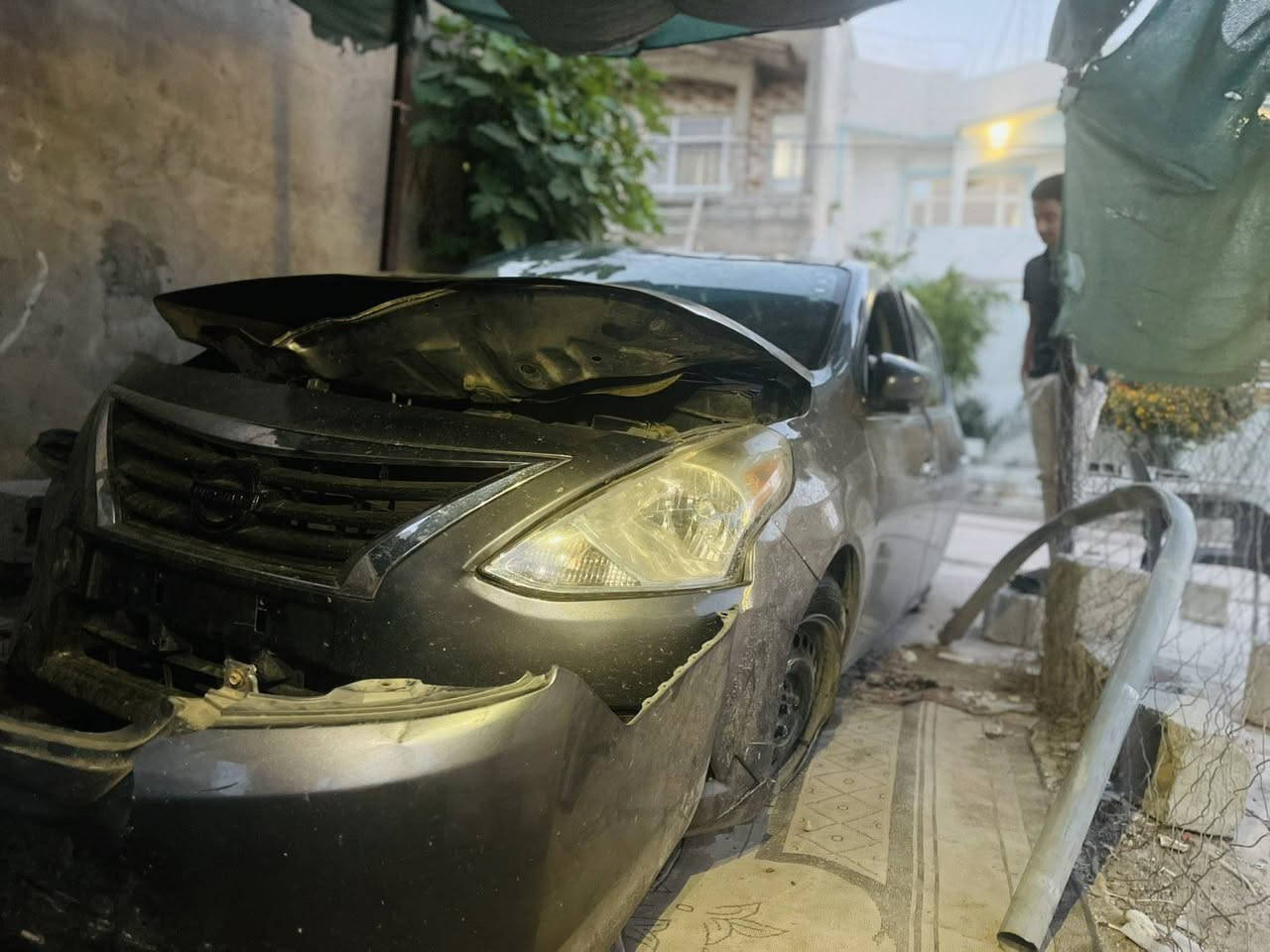 نيسان فیرسای ٢٠١٨ sv وەرگەراو بونیت سخف و پشتی گرتیە 
ژم *********** أربيل, العراق

