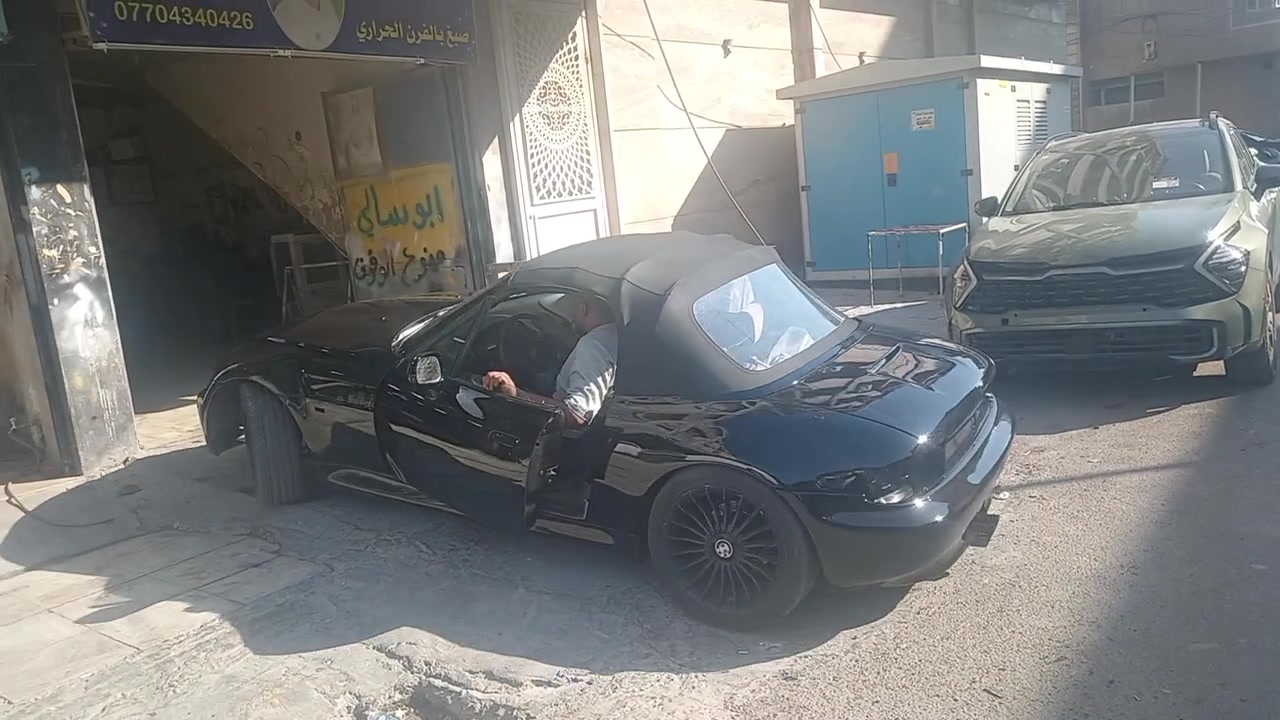 ابو سالي بلاعظميه *********** سيارة الفنان احمد عامر ابو سالي الصباغ اعظميه***********

