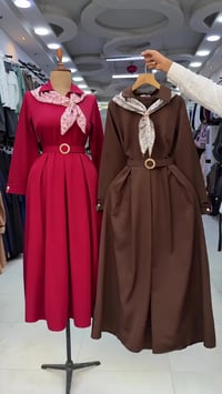 فستان دابل • تركي • مقاسات ٣٨-٤٨